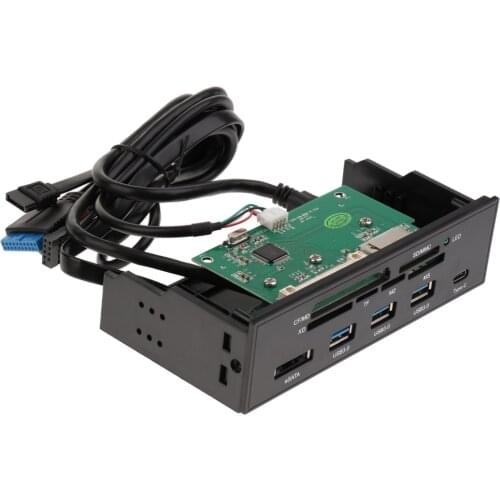 5.25 inch Desktop Optical Drive Front Panel Internal Card Reader Dashboard