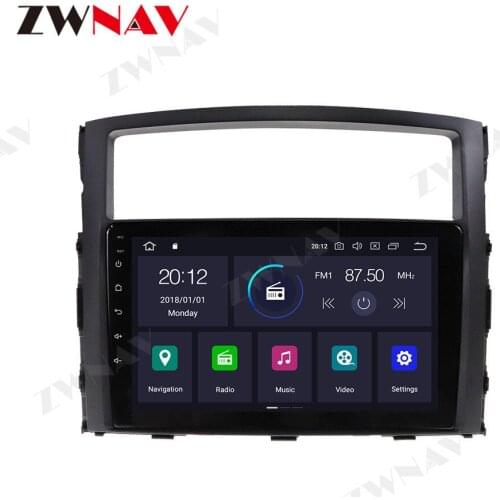Android 10 PX6 Car DVD Player GPS Navigation For Mitsubishi Pajero 4 V80 V90 V93 V97 2006-2014 Radio Multimedia Player HeadUnit