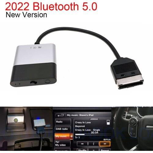 Bluetooth Car Kit for Range Rover Music Receiver Airdual Module for Land Rover 30 pin iPod Interface AUX Adapter for Jaguar
