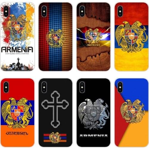 Mobile Phone Shell Cover Armenia Albania Russia flag Emblem For Huawei Honor 4C 5C 6X 7 7A 7C 8 9 10 8C 8S 8X 9X 10I 20 Lite Pro