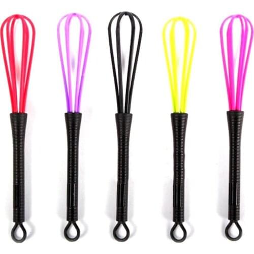 Colorful Mini Whisk Keychain Keychain Keyring Charm Pendant Bag Gift Accessories Portable Jewelry R7M4