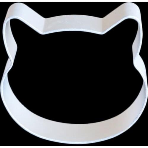 1PCS Cat Head Cookie Mold Form For Cookies DIY Animal Shape Aluminium Alloy Biscuit Cake Mould Biscuit Mould Bakeware