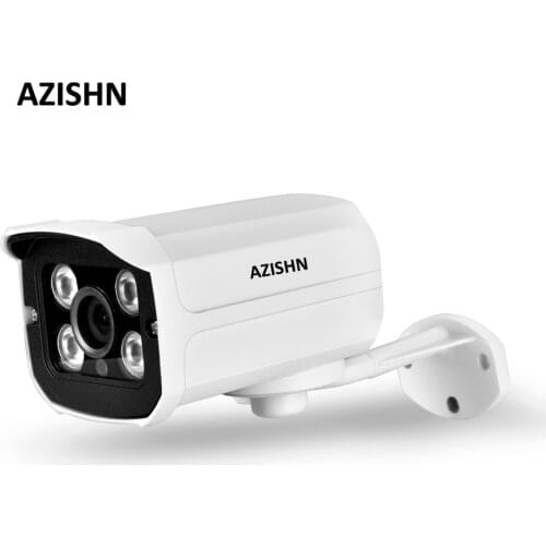AZISHN FULL HD H.265 3MP 2304*1296 Security IP Camera Waterproof 4IR Video Surveillance Cameras Network Motion Detection CCTV