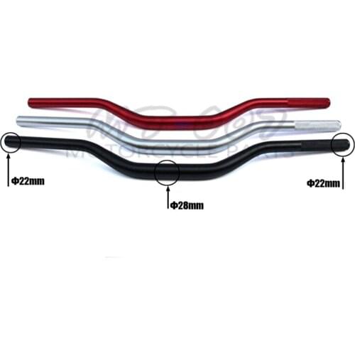 MOTORCYCLE THREE COLORS 810MM HANDLE BARS 28MM LOW HANDLEBARS HANDLE TUBES MOTOCROSS FOR ATV QUAD PIT BIKE DIRT BIKE