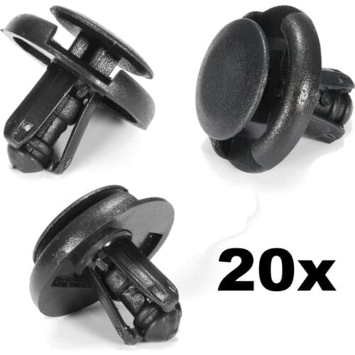 20pcs Car Push for Fender Liner Mudflap Splash Guard Shield Clip Fastener Retainer For Mitsubishi 1997-On MB220501