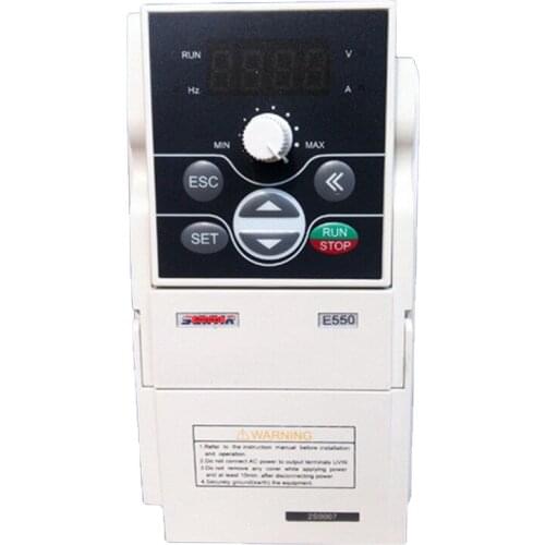 New Original E550-4t0055L 3-Phase 380V 5.5kw 7.5HP 1000HZ VFD Inverter For Engraving Special