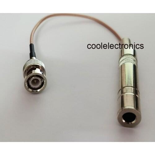 BNC Male Plug to 6.35mm Mono 1/4 Female Connector for Pigtail Extension wire Cable RG316 50ohm 10/15/20/30/50cm 1m 2m 3m 5m 10m