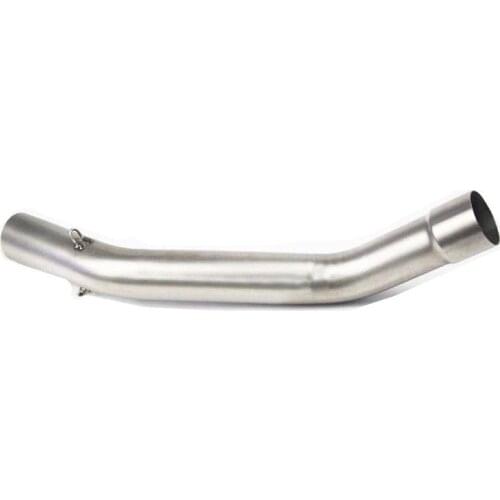 Motorcycle Exhaust Link Pipe Middle Connecting Tubes For Kawasaki ZX10R 2008-2017