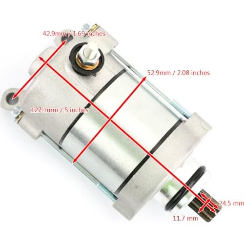 Artudatech Starter Motor Starting Fit for Honda CRF450 CRF 450 X 2005 - 2018 31200-MEY-671 Motorcycle Accessories Parts