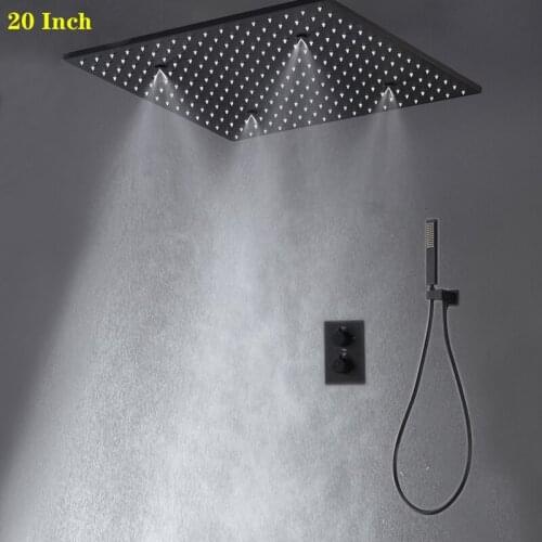 TTTWJ Black Shower Faucets