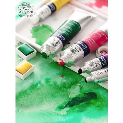 Winsor & Newton Cotman Watercolour Paint Tube 8ml /21ml /half pan,Bright Delicate High Transparency Smooth Watercolor Pigments