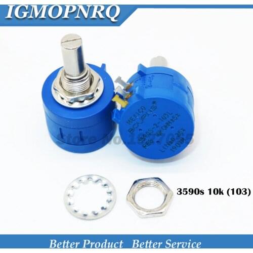 1PCS 3590S-2-103L 3590S 10K ohm 103 3590S-2-103 3590S-103 Precision adjustable resistance series new