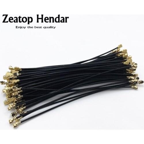 100Pcs IPX IPEX u.fl Female to IPX Female Plug 1.13 Cable 10cm 15cm 20cm 30cm IPX 1.13mm RG1.13 Cable Double IPX Connector