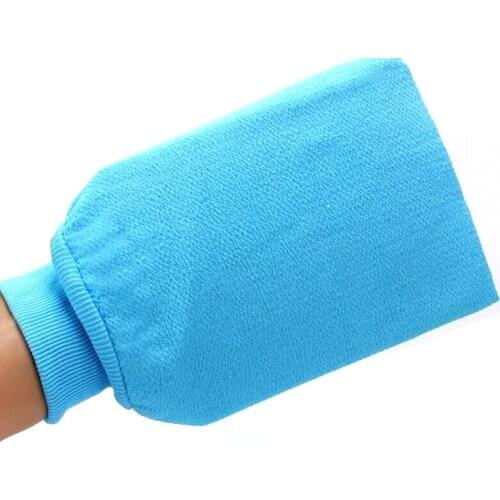 1Pc Shower Spa Exfoliator Two-sided Bath Glove 4colors Body Cleaning Scrub Mitt Rub Dead Skin Removal Bathroom Products
