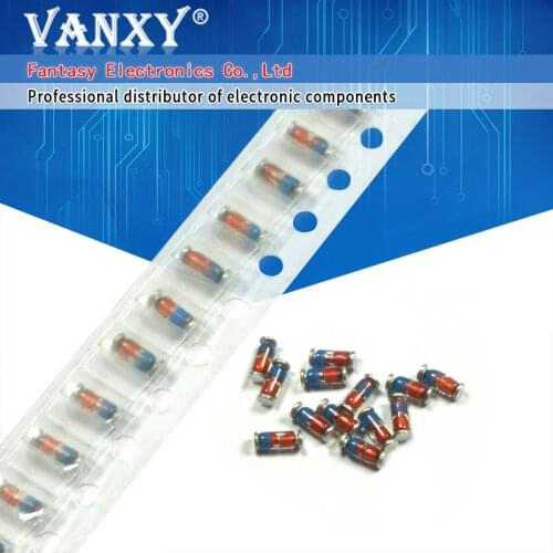 200pcs 0.5W Zener diode DO-35 1/2W LL34 ZMM BZV55C 2.4V 2.7V 3V 3.3V 3.6V 3.9V 4.3V 4.7V 5.1V 5.6V 6.2V 6.8V 7.5V 8.2V 9.1V 10V