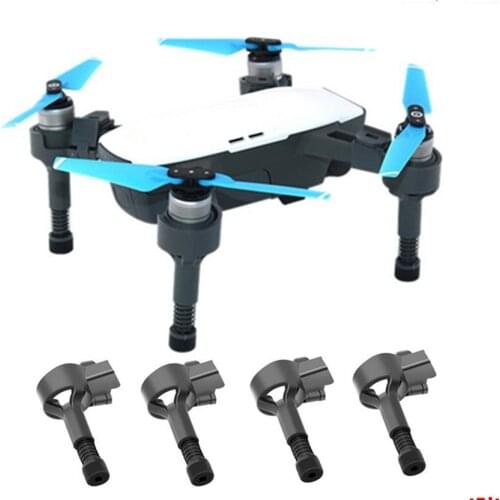 Shock Absorb Landing Gear for DJI Spark Upgrade Shock Absorb Landing Heightened Extender Landing Gear Riser Kit
