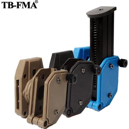 FMA IPSC USPSA IDPA Competition Shooting Tactical Multi-Angle Adjustment Speed Pistol Magazine Pouch Mag Holster Holder