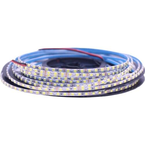 3mm PCB Hight Bright 5M 2520 SMD 168leds/m 840Leds/5M Neutral white White Warm White Flexible LED Strip 12V Non-Waterproof