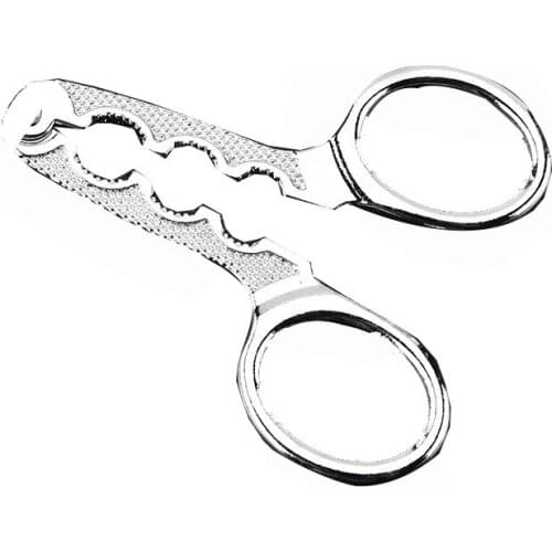 1 piece Melon Seed Clip Multifunctional Stainless Steel Tongs, Seeds, Sunflower Seeds Scissors Sheller