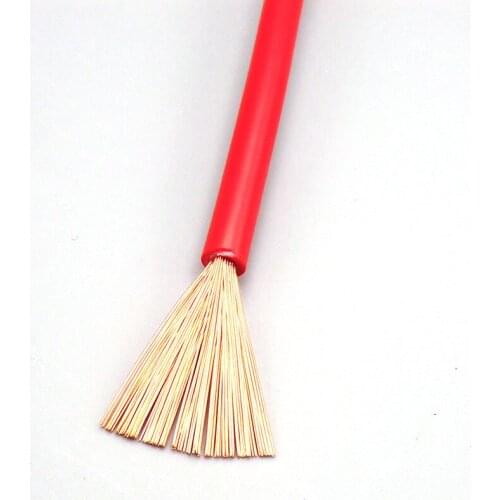 Soft Electronic line 1mm² 17AWG Single-core Multi-strand Oxygen-free Copper Signal Connecting Wire 100m RV Cable