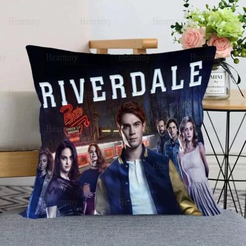 New Arrival Riverdale TV Pillow Case For Home Decorative Pillows Cover Invisible Zippered Throw PillowCases 40X40,45X45cm