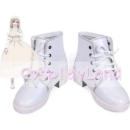 Cell At Work Macrophage Hataraku Saibou Cosplay Costume Boots Shoes Halloween Party Custom Made for Adult Shoes Accessories