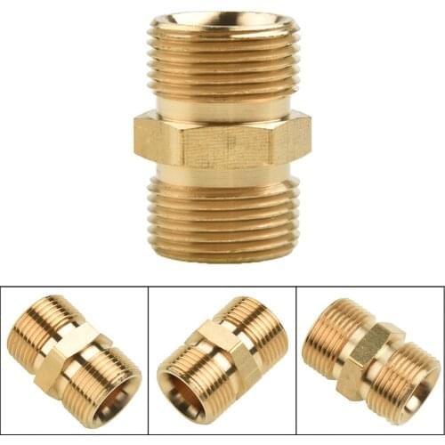 M22/14mm To Male Adaptor Power Pressure Washer Pump Hose Outlet For Karcher Fittings Coupler Connector Washer Butt Joint
