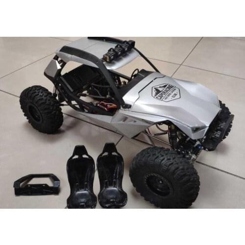 Used climbing truck silver type : CAPO ACE-1 assembled version 1/10 Scale Remote controller 4x4 Crawler Truck ACE1