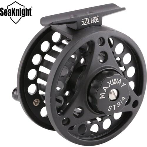 SeaKnight MAXWAY Classic 3/4# Full Metal 3BB Fly Fishing Reel 140g Fly Reel Aluminium Body Fly Fishing Reel Metal Fishing Reels
