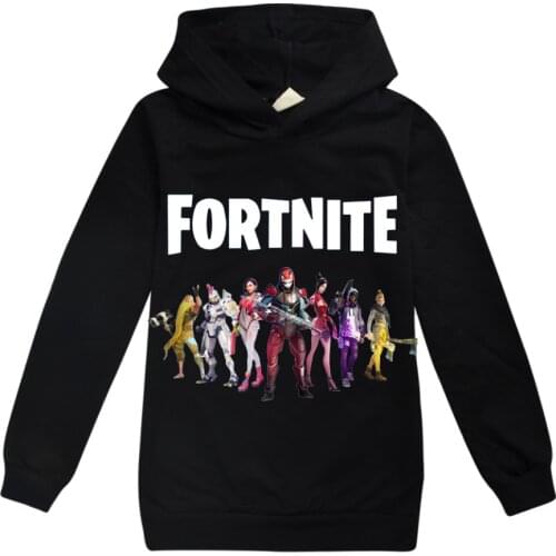 FORTNITE Boy Hoodies Sweatshirts Girls Hoodie Sweatshirt Spring Autumn Pullovers Streetwear Tops
