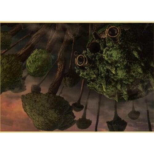 Japanese Anime Made In Abyss Retro Painting Art Home Decor Bar Cafe Kids Room Living Wall Decor Picture Quality Canvas Poster