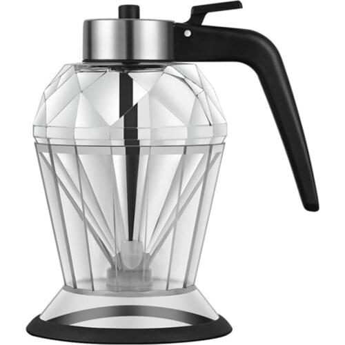 200ML Diamond Oil Bottle Japanese Style Glass Dustproof Vinegar Oil Bottle Press Multi-Purpose Kitchen Seasoning Bottle