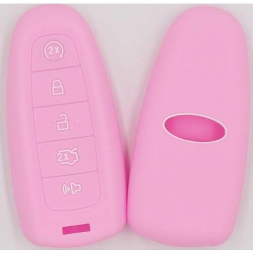 3PC Silicone Key Cover Case For Ford Fob Car Remote Keyless Shell Protector Skin Holder 5 Button