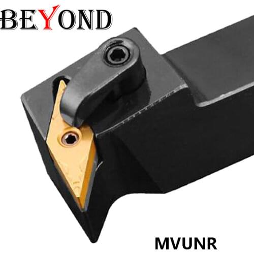 BEYOND MVUNR 3232 MVUNR3232P16 MVUNL3232P16 Lathe Turning Tools External Tool Holder 32MM Carbide Inserts VNMG