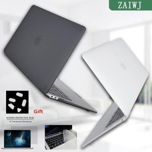 Laptop Case For MacBook Air 13.3 11 A2179 A2337 M1 Chip Pro Retina 13 12 15 16 inch Touch Bar ID A2338 A2251 A2289 Keyboard Case