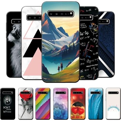 Case For Samsung Galaxy S10 5G Case For Samsung S10 5G Scenery Cute Cover Bumper on Samsung S10 S 10 5G Shockproof Silicone Case