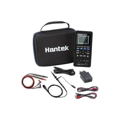 2C42 3in1 Digital Oscilloscope+Waveform Generator+Multimeter Portable USB 2 Channels 40mhz 70mhz LCD Display Test Meter