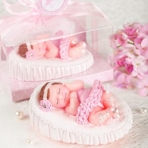 Childrens Birthday Party Decoration Creative Gifts Birthday Candles Full Moon Ballet Sleeping Baby Candle Smoke-free Decoration