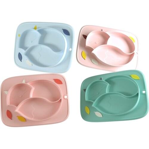 Baby Dinner plate Feeding Suction Plates Baby Food Kids Silicone lnfant Dishes Child Eating Bowl BPA Free