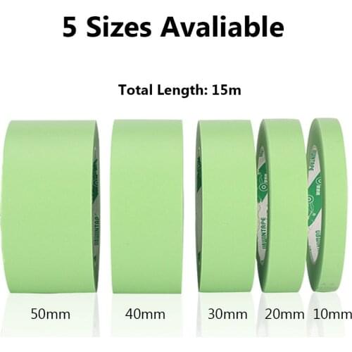 Long Masking Tape Wall Spraying Paint Hand Tear Paper Tape Traceless Single Side Adhesive Tape for Car House Oil Painting Sketch