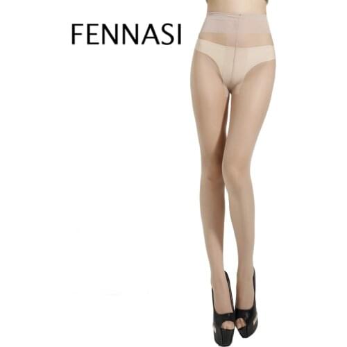 FENNASI 3 pieces Womens Compression Tights Transparent Sexy Pantyhose Ladies Slim Sexy Black Tights Seamless Pantyhose