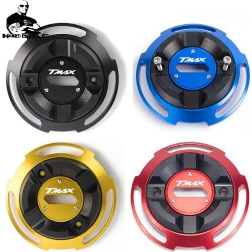 Left/Right Motorcycle TMAX Engine Stator Cover CNC Engine Protective Cover Protector for Yamaha T-Max 530 SX DX 2017-2019 1pcs
