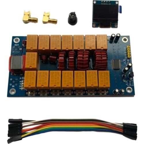 MINI 0.96 Inch OLED ATU100 1.8-50Mhz Automatic Antenna Tuner DIY Kit 100W Automatic Antenna Tuning