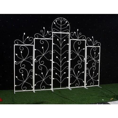 The new five even door background door wedding props wedding supplies wedding decoration props