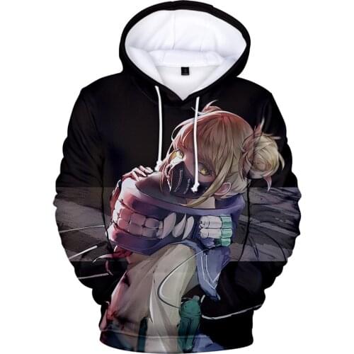 2021 Autumn Trend Hoodie 3D Print My Hero College Womens / Mens Anime Fashion Print Girls Hoodie Sweatshirt Street Pullover