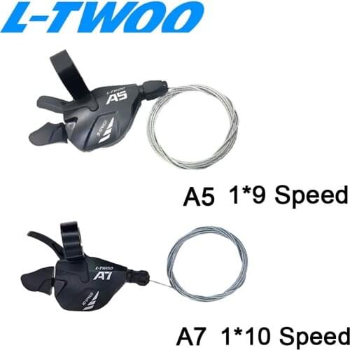 LTWOO A5 3x9 9 Speed Shifter Lever Right A7 2x10,3x10 10 Speed MTB Bike Shifter Lever Right Compatible SRAM and SHIMANO 9v 10v