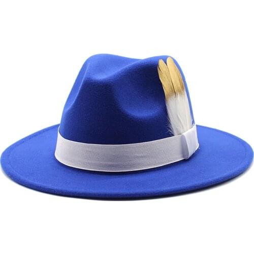 Feather fedora hat accessories bucket hat bucket jazz hat baseball cap ladies summer bucket hat men кепкаженская
