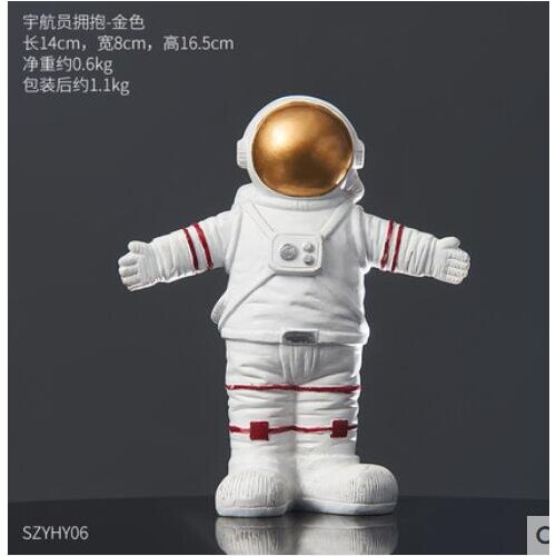 Nordic cosmonaut gadget creative living room TV cabinet wine cabinet boys Boys' room desktop home decoration crafts