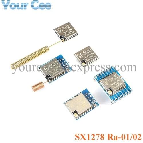 SX1278 LoRa Module Ra-02 Ra-01 LoRa Spread Spectrum Wireless Transmit Module 433MHZ/SPI Translator/Ra-01 Ra-02 for Smart Home