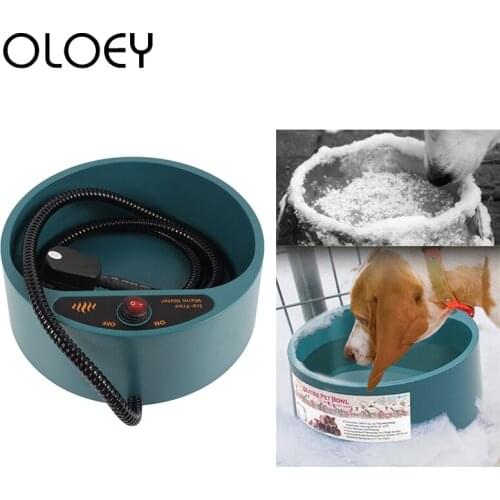 Pet Dog Cat Heating Bowls Intelligent Constant Temperature Travel Feeding Water Bowl For Pet Dog Cats Puppy Keep Warm Product